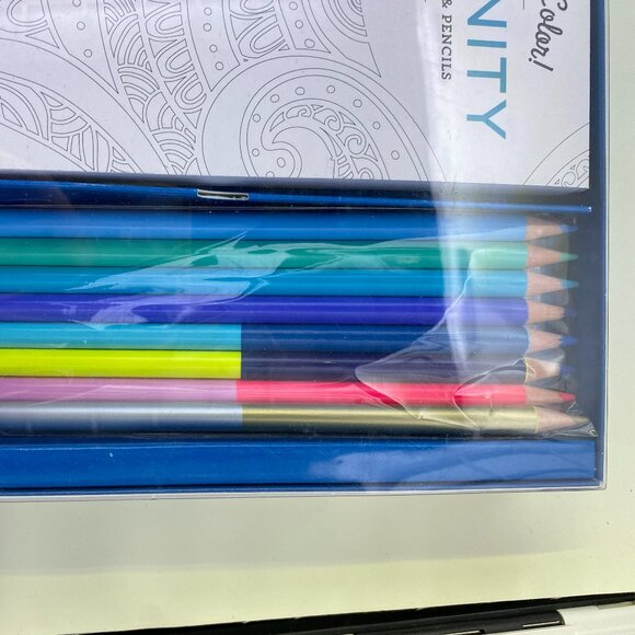Vive Le Color! Serenity Coloring Book & Pencils - Picture 7 of 10